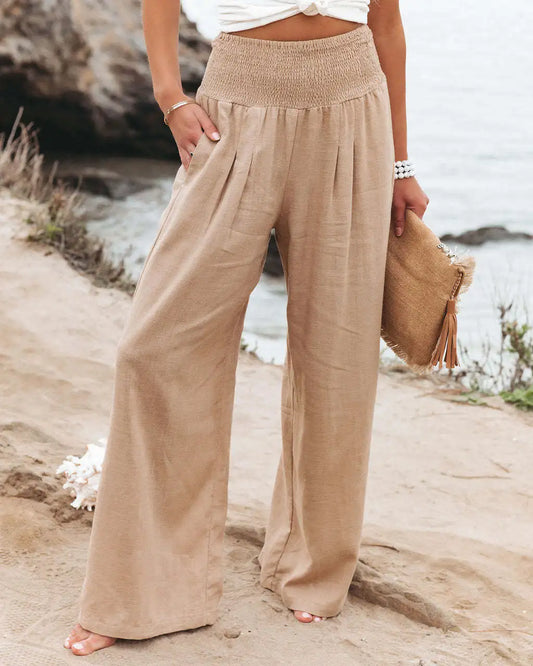 Relaxed Wide-Leg Pants
