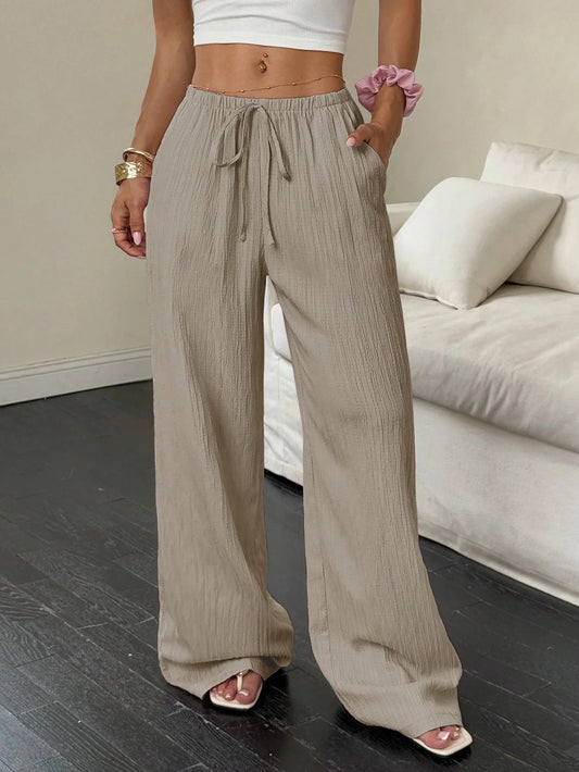 Classic Straight-Leg Pants